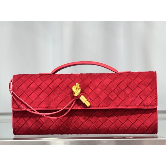 New Weave Clutch Bag / Slant Down Bag Frosted Leather
Size: 34X14X7
Model No. 9906-2#
#The tiny one is really super lightweight and textured, super elegant!