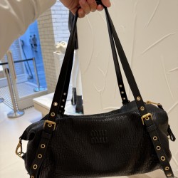 390 new pre-sale Miu 25ss show biker bag
