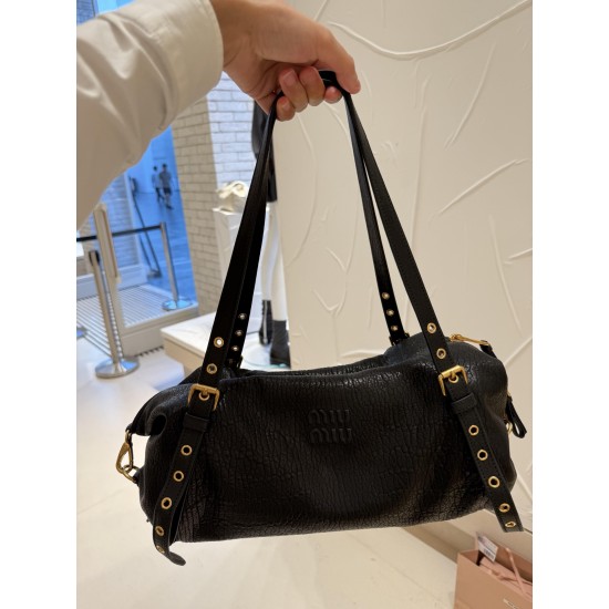 390 new pre-sale Miu 25ss show biker bag