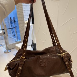 390 new pre-sale Miu 25ss show biker bag