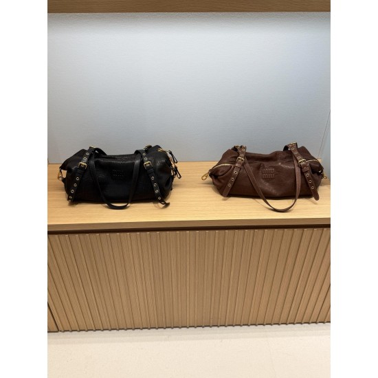390 new pre-sale Miu 25ss show biker bag