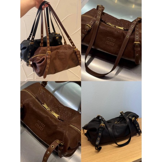 390 new pre-sale Miu 25ss show biker bag