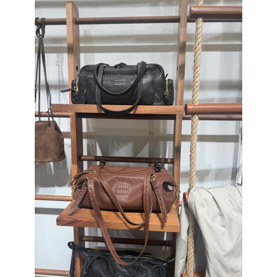 390 new pre-sale Miu 25ss show biker bag