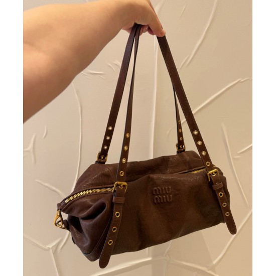 390 new pre-sale Miu 25ss show biker bag