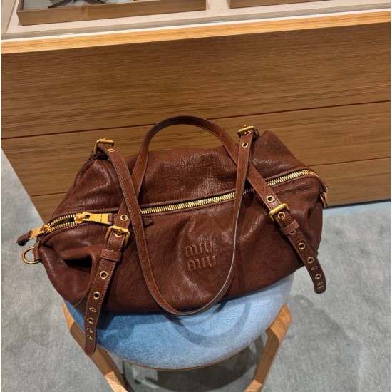 390 new pre-sale Miu 25ss show biker bag