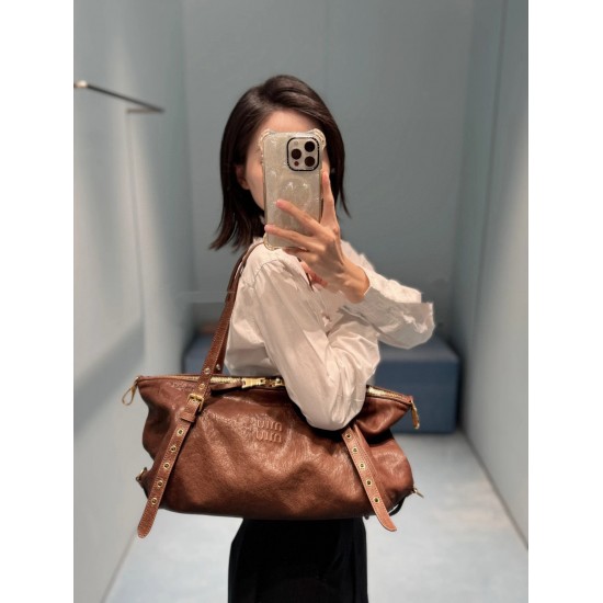 390 new pre-sale Miu 25ss show biker bag