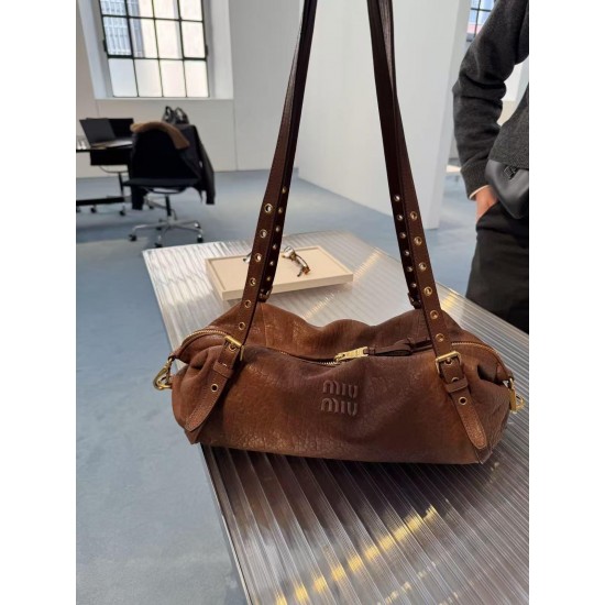 390 new pre-sale Miu 25ss show biker bag