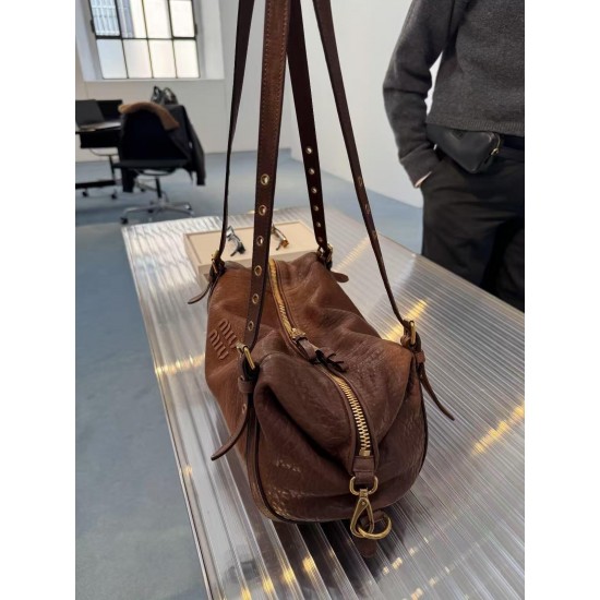 390 new pre-sale Miu 25ss show biker bag