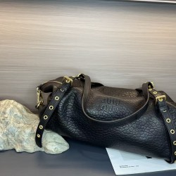 390 Actual Miu 25ss show biker bag size 361521