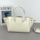 360 mini mini series Bel Air white smooth cowhide leather mini handbag decorated with old silver metal with removable leather keychain two buckle ring turn lock closure with front buckle strap can be free to switch the style on the body cool spicy full bi