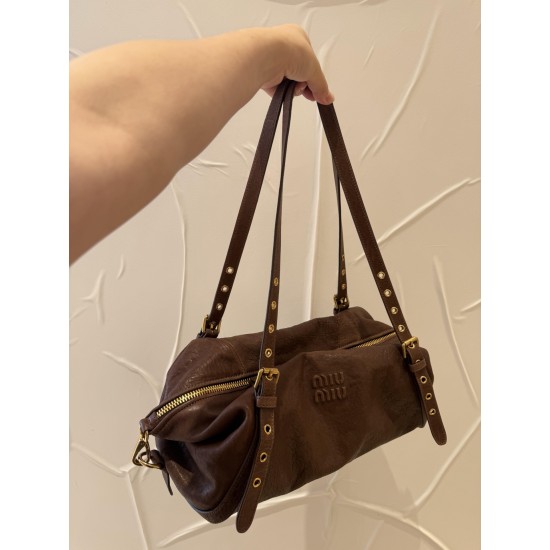 390 new pre-sale Miu 25ss show biker bag