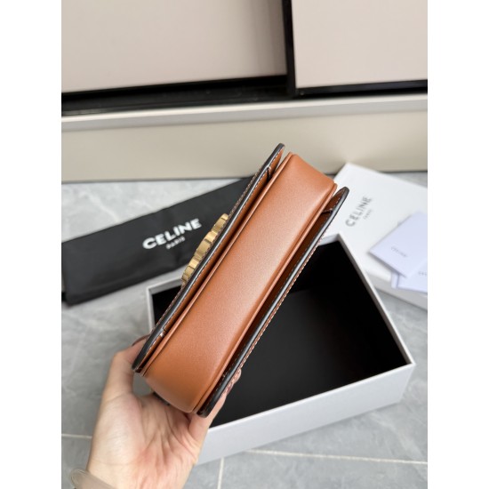 Real gold Triumphal Arch trumpet old flowers popping models to attack hardware using on zp real thick gold plating technology custom calfskin material texture full of points low-key luxury retro style closed eyes into how can not be wrong choice with the 