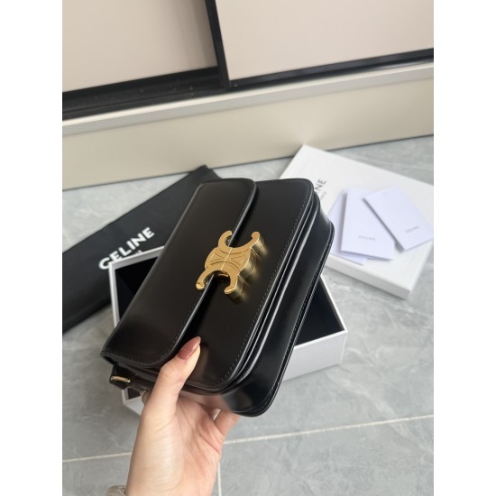 Real gold Triumph small black burst models to come hardware using the zp real thick gold plating technology customized calfskin material texture full of points low-key luxury retro style closed eyes into how can not be wrong choice with the picture packag