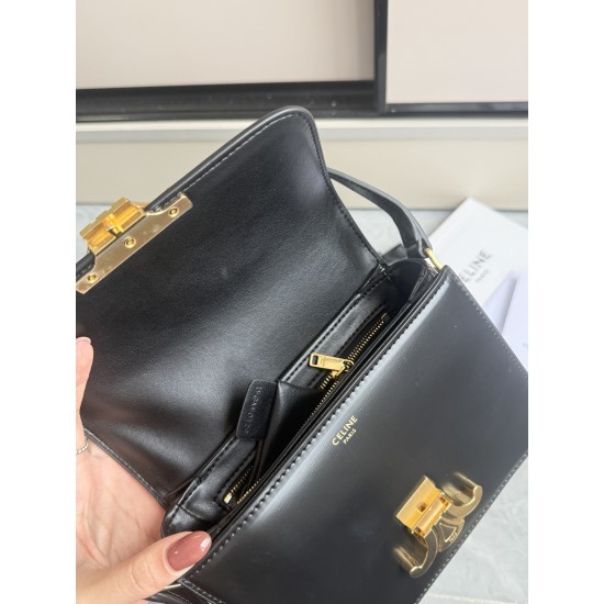 Real gold Triumph small black burst models to come hardware using the zp real thick gold plating technology customized calfskin material texture full of points low-key luxury retro style closed eyes into how can not be wrong choice with the picture packag