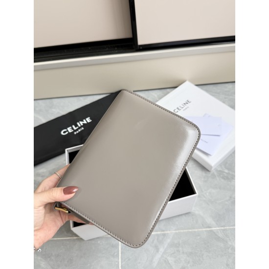 Genuine gold Triumph small gray burst models to attack hardware using the zp real thick gold plating technology customized calfskin material texture full of points low-key luxury retro style closed eyes into how can not be wrong choice with the picture pa