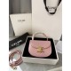 380 Arc de Triomphe Tote Saddle Bag Pink Mini Tote Hardware using pairs of zp real thick gold plating technology customized pairs of version cowhide leather playful and cute mini small bag with box packaging size 1551155cm