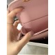 380 Arc de Triomphe Tote Saddle Bag Pink Mini Tote Hardware using pairs of zp real thick gold plating technology customized pairs of version cowhide leather playful and cute mini small bag with box packaging size 1551155cm