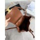 420 Arc de Triomphe backpack brown stars interpretation of the new BONNIE small shoulders backpack charm super small and cute body exquisite and practical iconic for the Arc de Triomphe logo add a sense of high class bag with a full set of packaging size 
