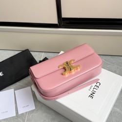 360 Triumph Armpit Bag Pink Classic Style Versatile King Hardware using the pair of zp real thick gold plating technology head layer calf leather shaping while maintaining the feel with the picture package size 2051154cm