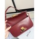 360 Triumph Armpit Bag Burgundy Classic Style Versatile King Hardware using pairs of zp real thick gold plating technology head layer calf leather shaping while maintaining the feel with the picture package size 2051154cm