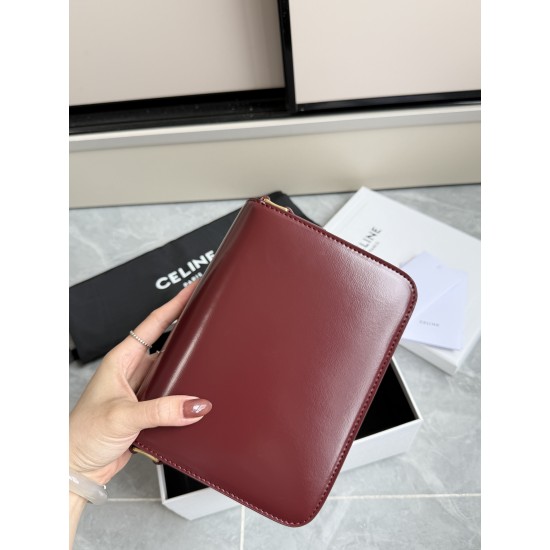 Real gold triumphal arch trumpet burgundy popping models to attack hardware using to zp real thick gold plating technology custom calfskin material texture full of points low-key luxury retro style closed eyes into how can not be wrong choice with the pic