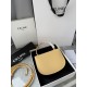 380 Arc de Triomphe handbag saddle bag yellow mini handbag hardware using pairs of zp real thick gold plating technology customized pairs of version cowhide leather playful and cute mini small bag with box packaging size 1551155cm