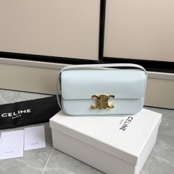 360 Triumph Armpit Bag Blue Classic Style Versatile King Hardware using the pair of zp real thick gold plating technology head layer calfskin leather shaping while maintaining the feel of the package with the picture Size 2051154cm