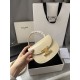 380 Arc de Triomphe Tote Saddle Bag Milkshake White Mini Tote Bag Hardware is made of pairs of zp real thick gold plating technology customized pairs of version of cowhide leather playful and cute mini small bag with box packaging size 1551155cm