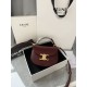 380 Arc de Triomphe Tote Saddle Bag Burgundy Mini Tote Hardware using pairs of zp real thick gold plating technology customized pairs of version of cowhide leather playful and cute mini small bag with box packaging size 1551155cm