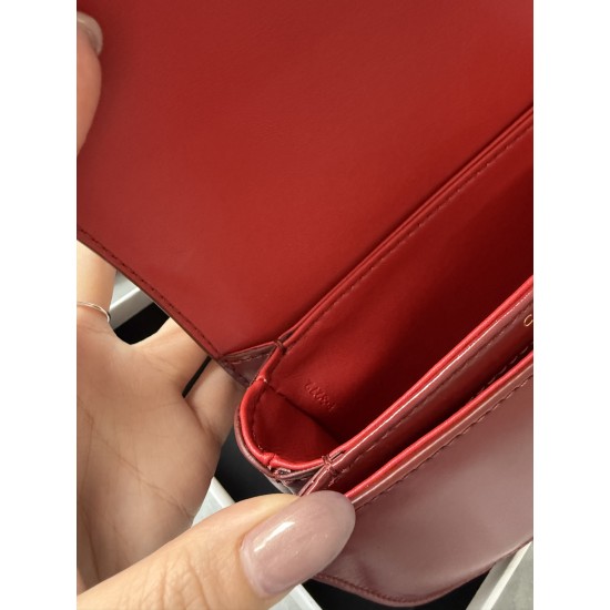 380 Arc de Triomphe Tote Saddle Bag Big Red Mini Tote Hardware using pairs of zp real thick gold plating technology customized pairs of version of cowhide leather playful and cute mini small bag with box packaging size 1551155cm