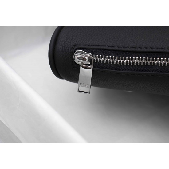 The first lychee grain 260 high-quality black buckle silk screen with the original box Dior homme 2020 PreFall early spring collection saddle saddle bag strong launch Dior's new designer Kim Jones for the first time to handle the design of the first quart