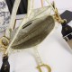 260Dior saddleOblique limited edition cd5501 embroidery gold D large size 255 x 20 x 65 cmBe a classic with classicsFashion is easy to pass away, classics will always existFashion is a cycleSaddle bags have witnessed the birth of the IT Bag to AntiIT Bag 