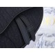 Lot of 200 black cloth with the original box Dior Saddle mini version of the shoulder strap can be removed can be used as a clutch bag with a belt as a fanny pack oh a bag of three shoulder clutch fanny pack 2020 early spring series saddle saddle bag stro