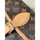 M45985 Baguette Bag Diane Handbag with pockets and neat interior Wide jacquard shoulder strap with Louis Vuitton logo and Monogram floral on both sides Size 240 x 150 x 90 cm
