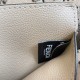 390Fendi baguette bag with 306 stitches of the same color mini bright thread hand-stitched to represent the traditional Selleria craftsmanship with the iconic natural grained calfskin leather by the use of no metal tanning process is more versatile as lon
