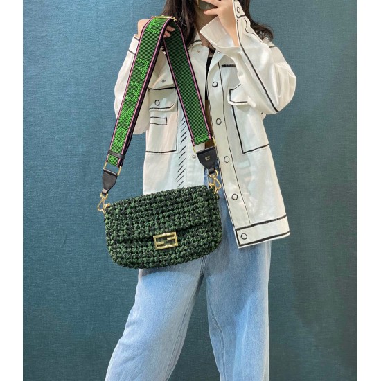 Knitted Baguette Bag 7713