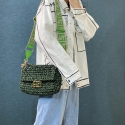 Knitted Baguette Bag 7713