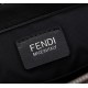 Brand FENDI Fendi style PVC black stripe men's men's bag Item No. 368568 color brown material head layer imported Napa cowhide double letters PVC size 27205FENDI upgraded version of the small monster men's men's bag made of imported head layer of Napa cow