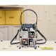 200 model 0189 with box FENDI small bucket large capacity is really too loaded la fendi new small bucket this proper retro street feeling very fashionable figure although it is a small a mini bucket bag is really full of loaded cell phone nursery car keys