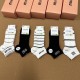 80 Miumiu Miu new women's socks in a box of five pairs of jacquard classic miumiu letters breathable soft and comfortable ultra-hot small single product big brand out of the street hipster must-have super good match