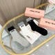 99 with packaging a box of three pairs of miumiu miu high quality super pop models net red socks miu family official website synchronization ornaments letters mid-calf socks ins star net red recommended hot to the extreme cotton material thin soft breatha