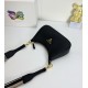 290 Seasonal new Prada Prada 2023 new VITELLODAINO shoulder SOFT crossbody bag men and women's classic outlook on the future fashion and hundred hitched on the body and A and valiant must-enter models Model 1BH193 Size 2516