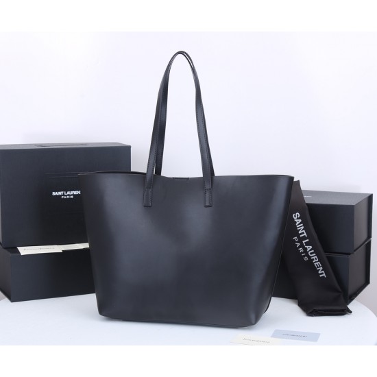 Back in stock 260 full cowhide leather YSL new shopping bag casual versatile oversized lining space worry-free safe easy to travel this season should have a size 333115cm opening size 45cm model 1860