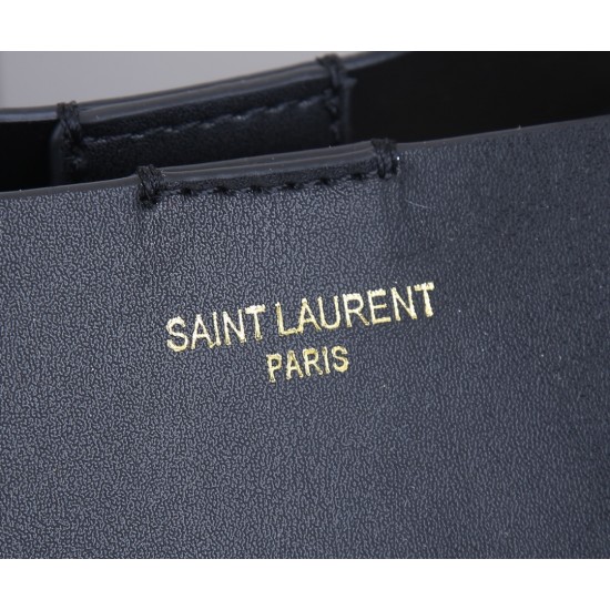 Back in stock 260 full cowhide leather YSL new shopping bag casual versatile oversized lining space worry-free safe easy to travel this season should have a size 333115cm opening size 45cm model 1860