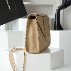 270 square Saint Laurent SaintLaurentSLP counter latest edition Market exclusive Decorative interlocking metal YSL logo The hardware is flawless Original ball stripe pattern The handfeel is superb The details are exquisite handmade Exquisite single should