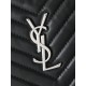 180 Black Silver YSL Market Exclusive Beaten and molded to order The highest version of the market strong YvesSaintLaurent embroidery line handbag Italian calfskin hand feel super The first in the market Size 30Cm Model 1850