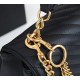 Lot 290 black gold buckle SaintLaurent demon SaintLaurentSLP counter latest version market exclusive imported leather original goat grain leather hand embroidered V line super silky soft comfortable bag shape exquisite practical pocket YSL gold buckle har