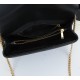 Lot 290 black gold buckle SaintLaurent demon SaintLaurentSLP counter latest version market exclusive imported leather original goat grain leather hand embroidered V line super silky soft comfortable bag shape exquisite practical pocket YSL gold buckle har