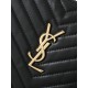 180 Black Gold YSL Market Exclusive Beaten and molded to order The highest version of the market strong YvesSaintLaurent embroidery line handbag Italian calfskin hand feel super The first in the market Size 30Cm Model 1850