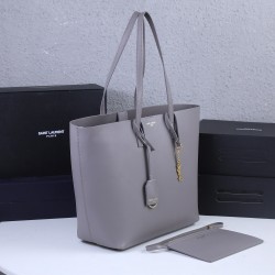 Back in stock 260 full cowhide leather YSL new shopping bag casual versatile oversized lining space worry-free safe easy to travel this season should have a size 333115cm opening size 45cm model 1860